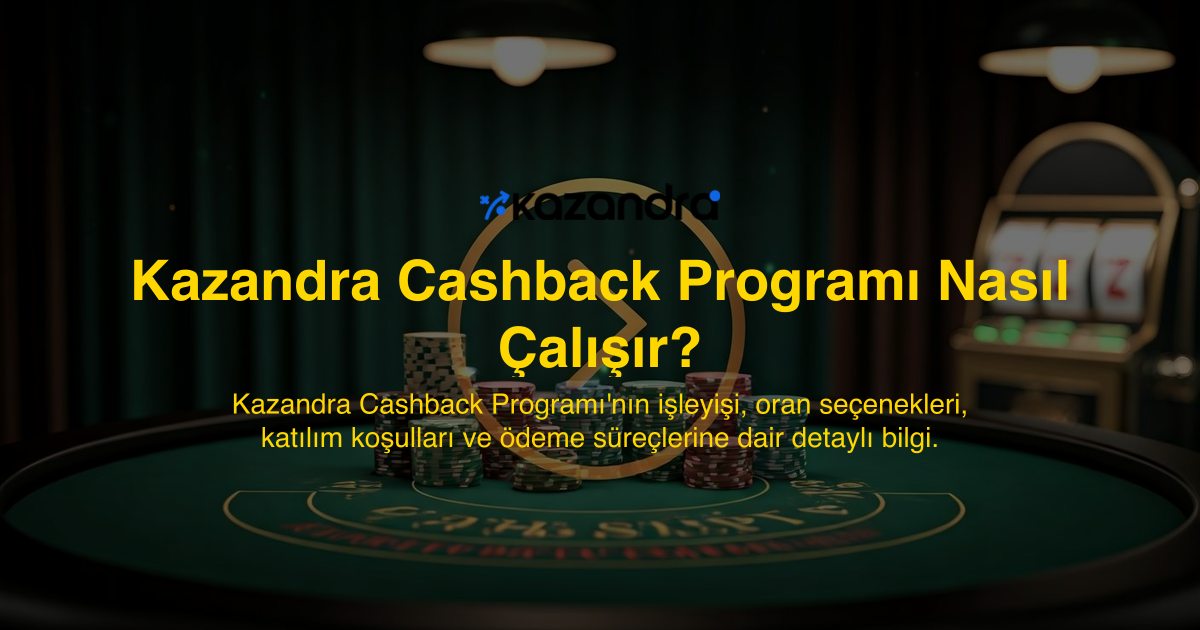 Kazandra Cashback Programı Nasıl Çalışır?